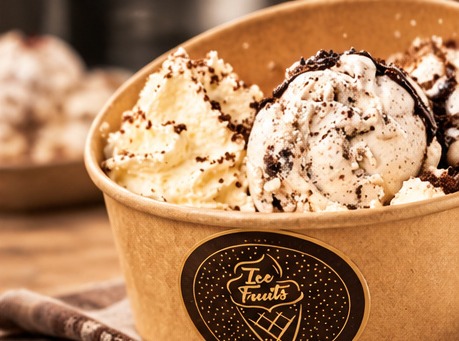 Ecoempaque kraft para helado