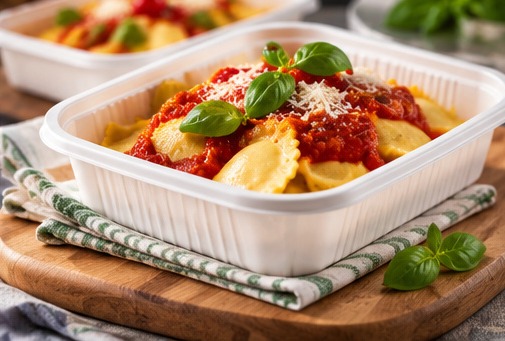 Bandeja para horno MULTIPACK con pasta