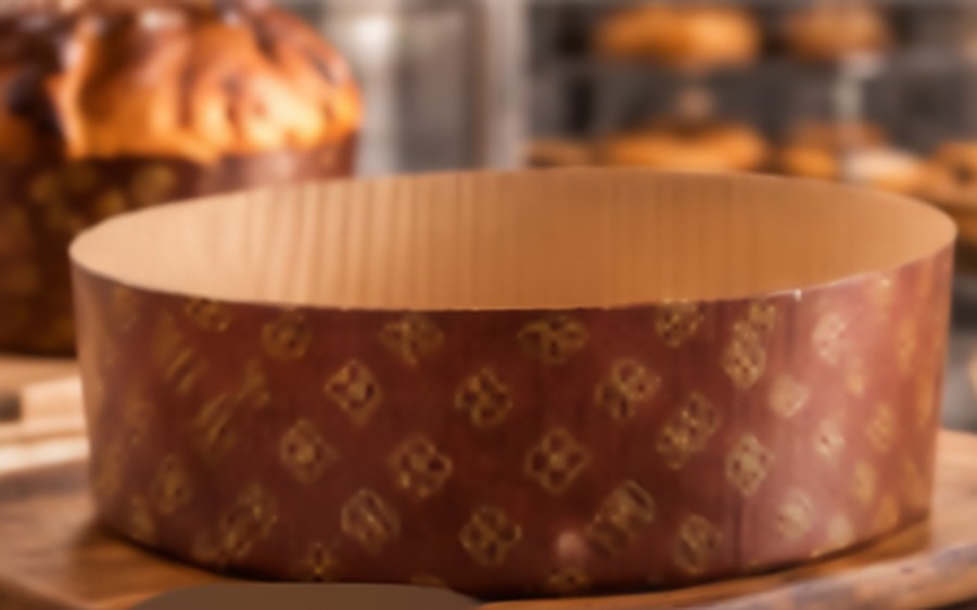 Molde de papel para panetón