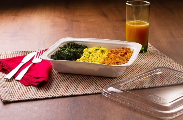 Bandeja MULTIPACK con tapa para comidas listas