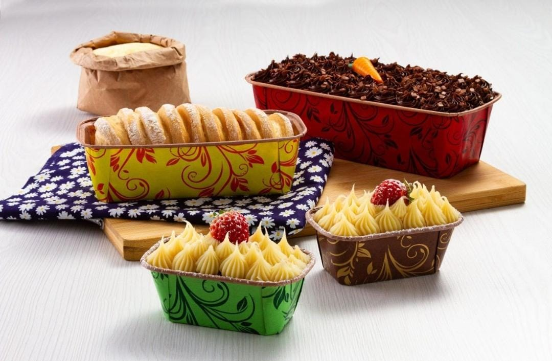 Moldes de papel para ponqués y repostería MULTIPACK
